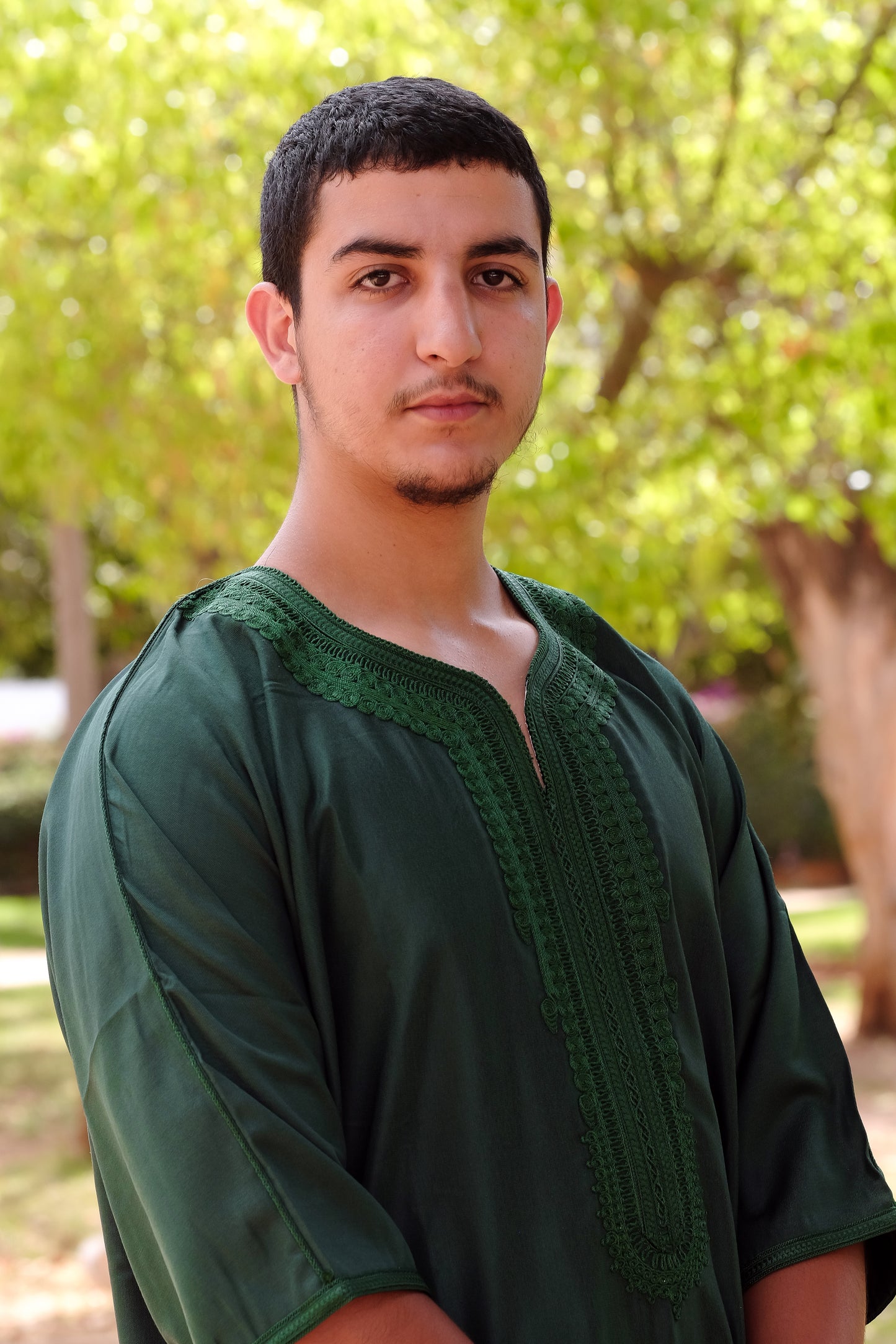Gandoura Marocaine Premium – Gabardine | WAGOUS