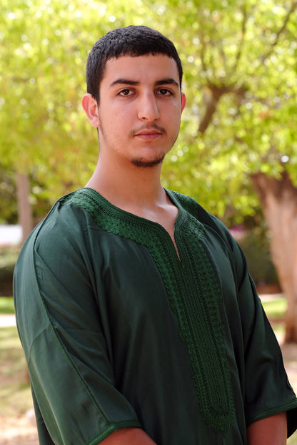 Gandoura Marocaine Premium – Gabardine | WAGOUS