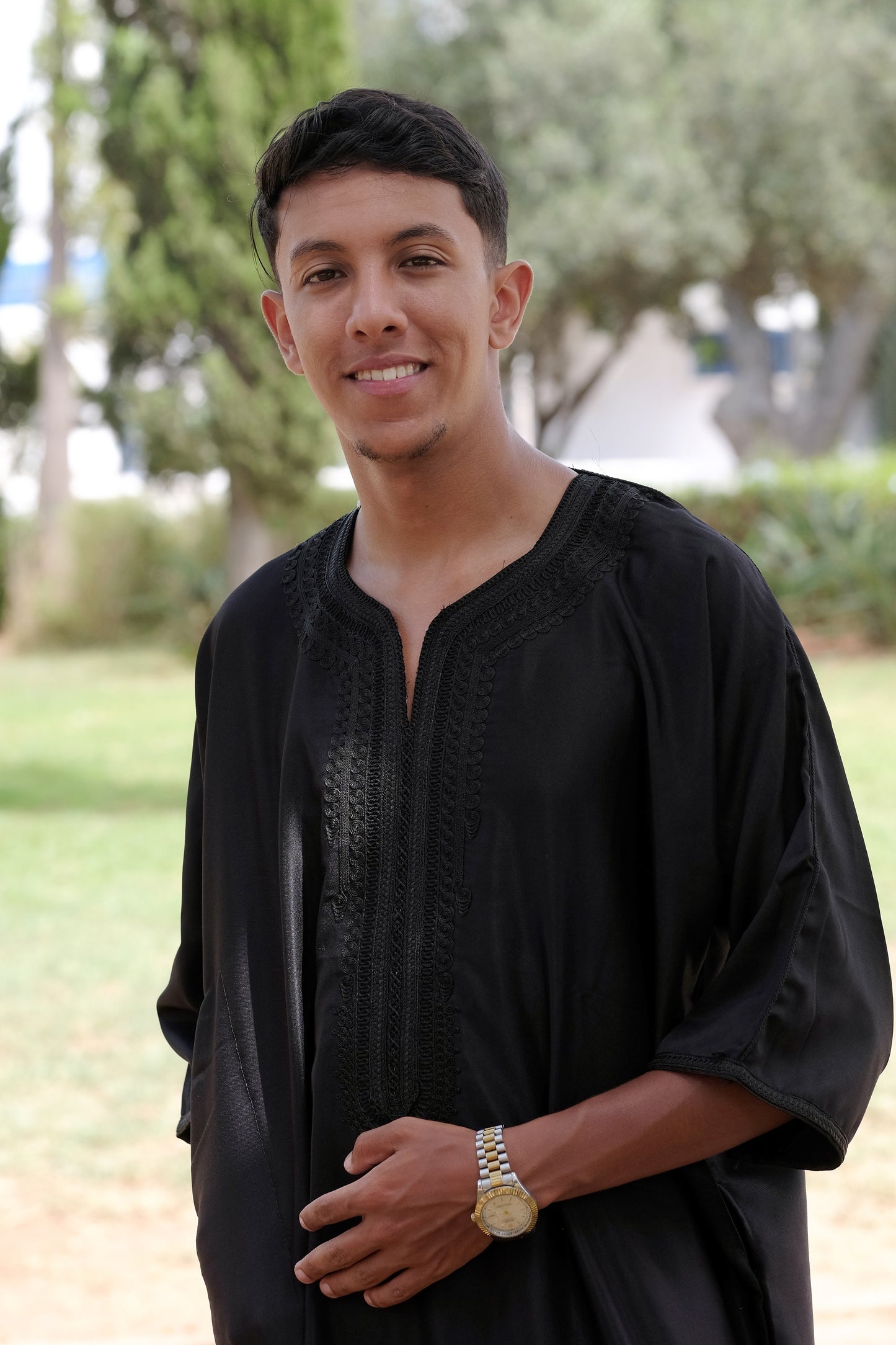 Gandoura Marocaine Premium – Gabardine | WAGOUS