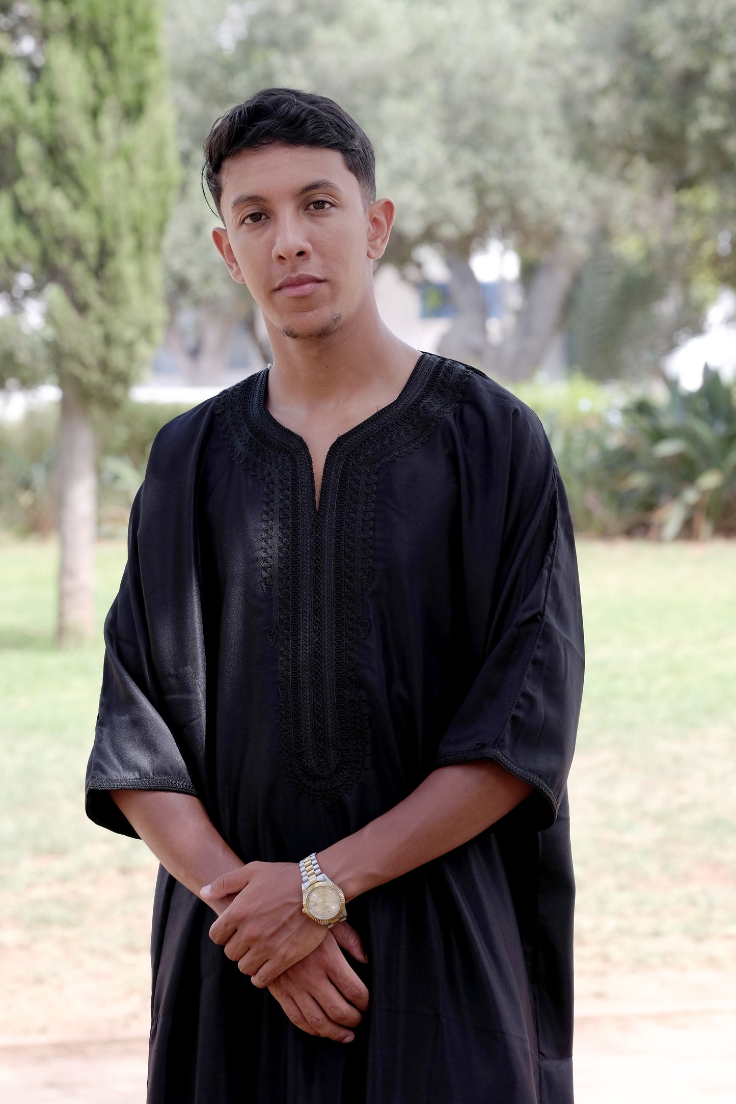 Gandoura Marocaine Premium – Gabardine | WAGOUS