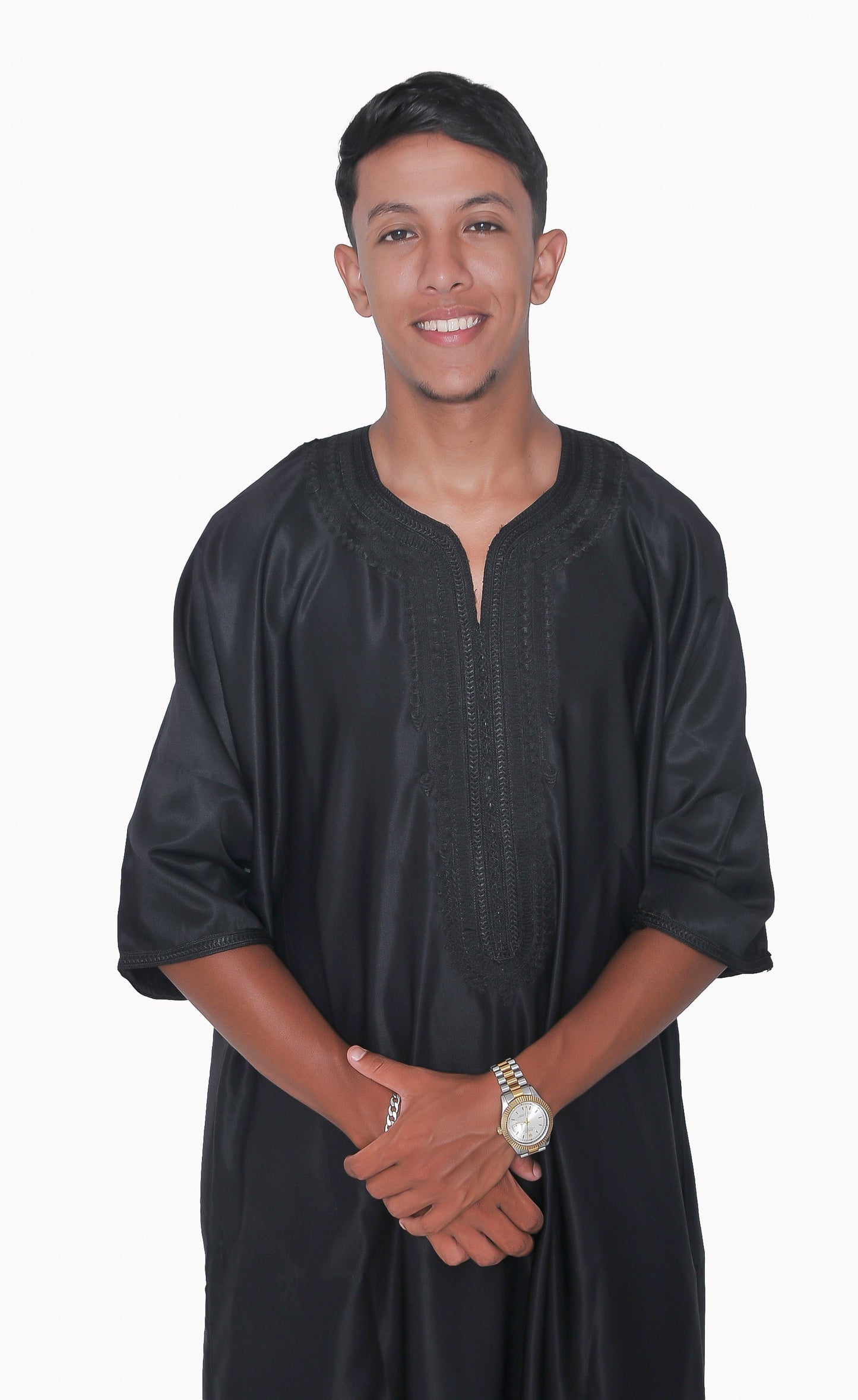 Gandoura Marocaine Premium – Gabardine | WAGOUS