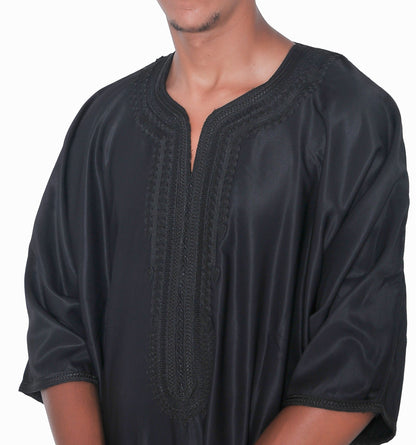 Gandoura Marocaine Premium – Gabardine | WAGOUS