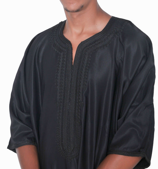 Gandoura Marocaine Premium – Gabardine | WAGOUS